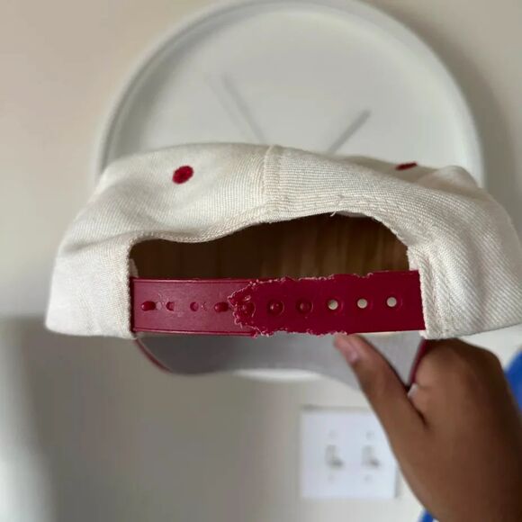 Vintage Logo Athletic FSU Diamond Cut Snapback Hat - Picture 6 of 6